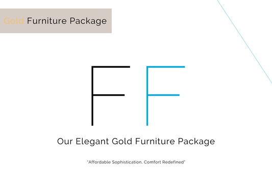 Gold Furniture Package 1 Month Hire