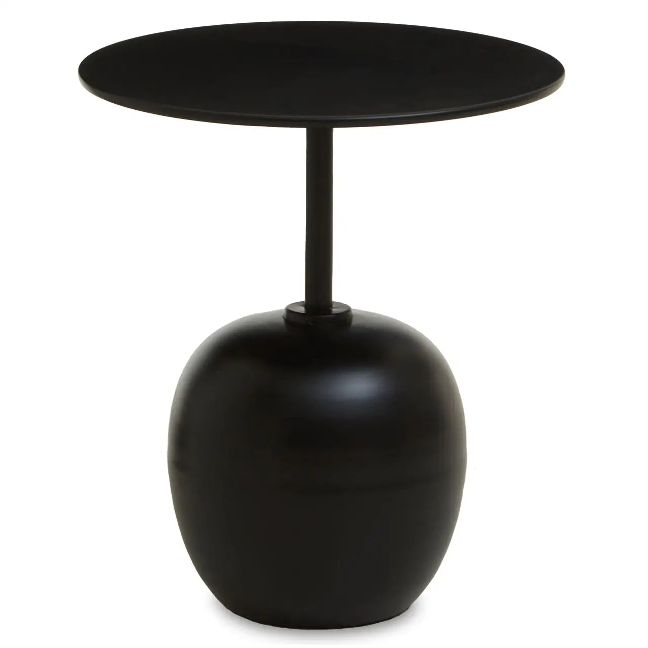 The Tredegar Smooth Black Side Table