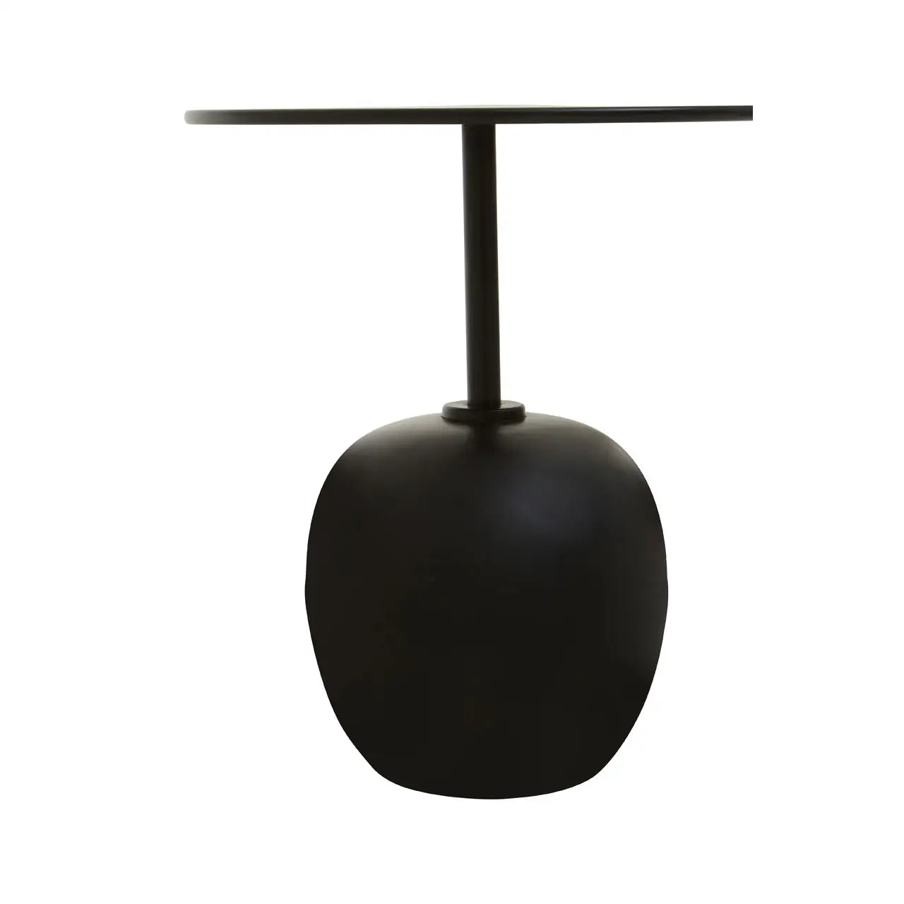 The Tredegar Smooth Black Side Table