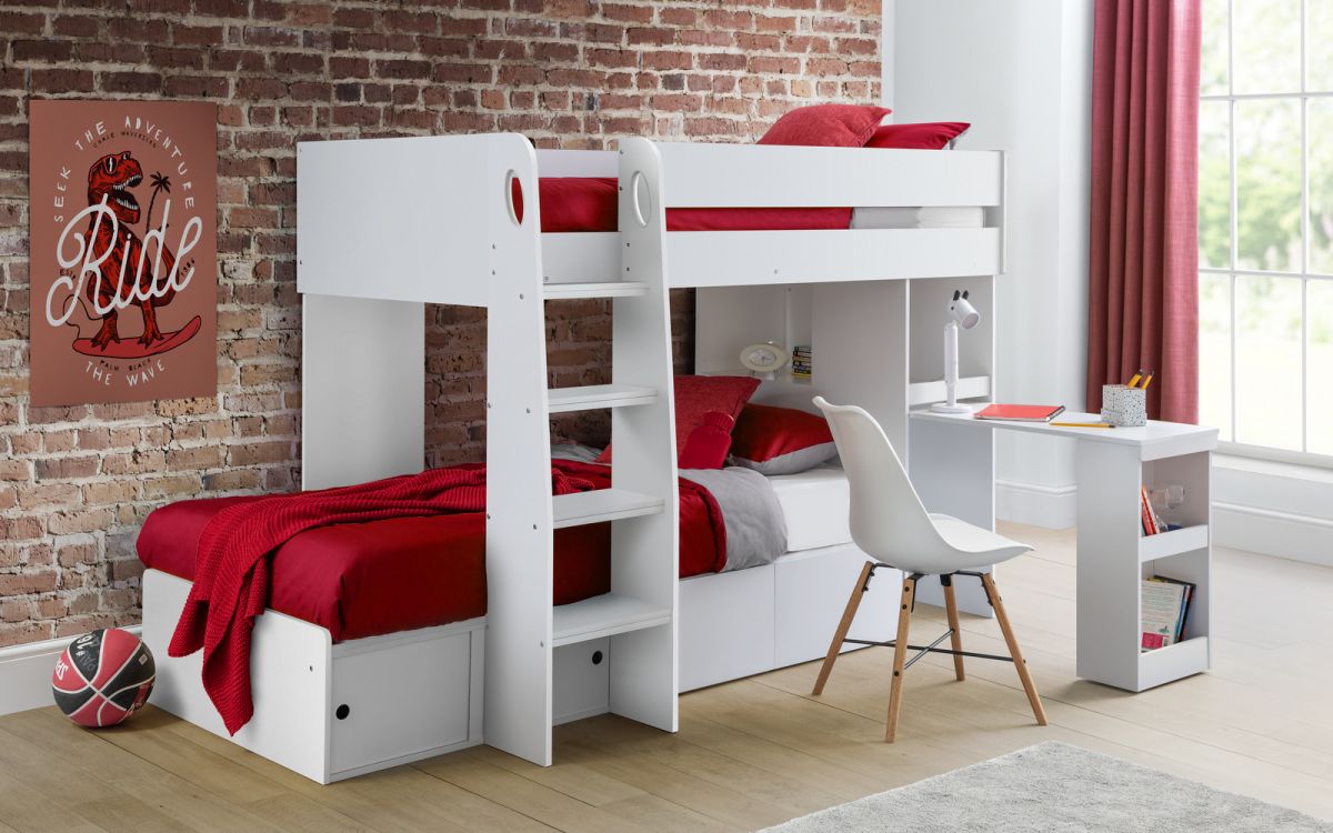 Eclipse Bunk Bed - White