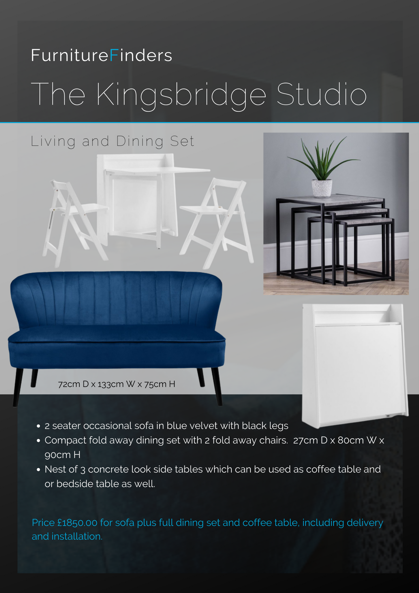 Kingsbridge Studio Collection Furniture Package