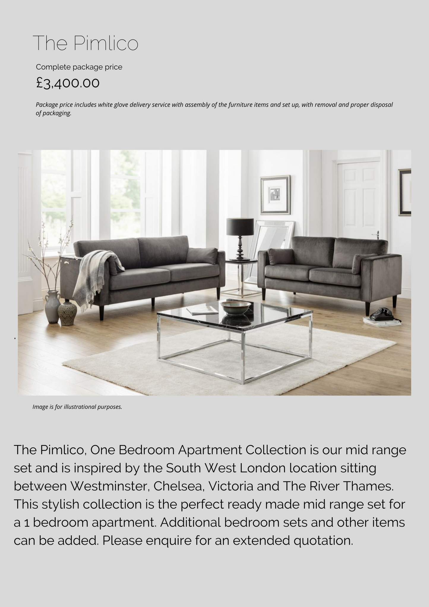 The Pimlico Range Furniture Pack