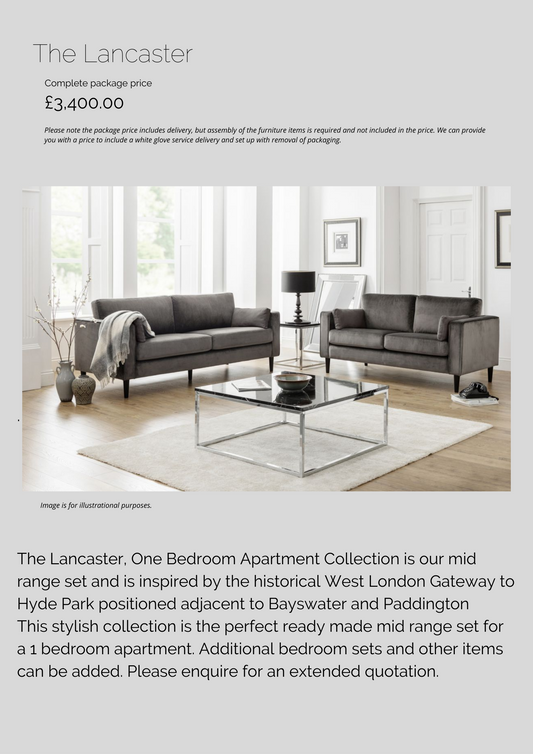 The Lancaster Range Furniture Pack