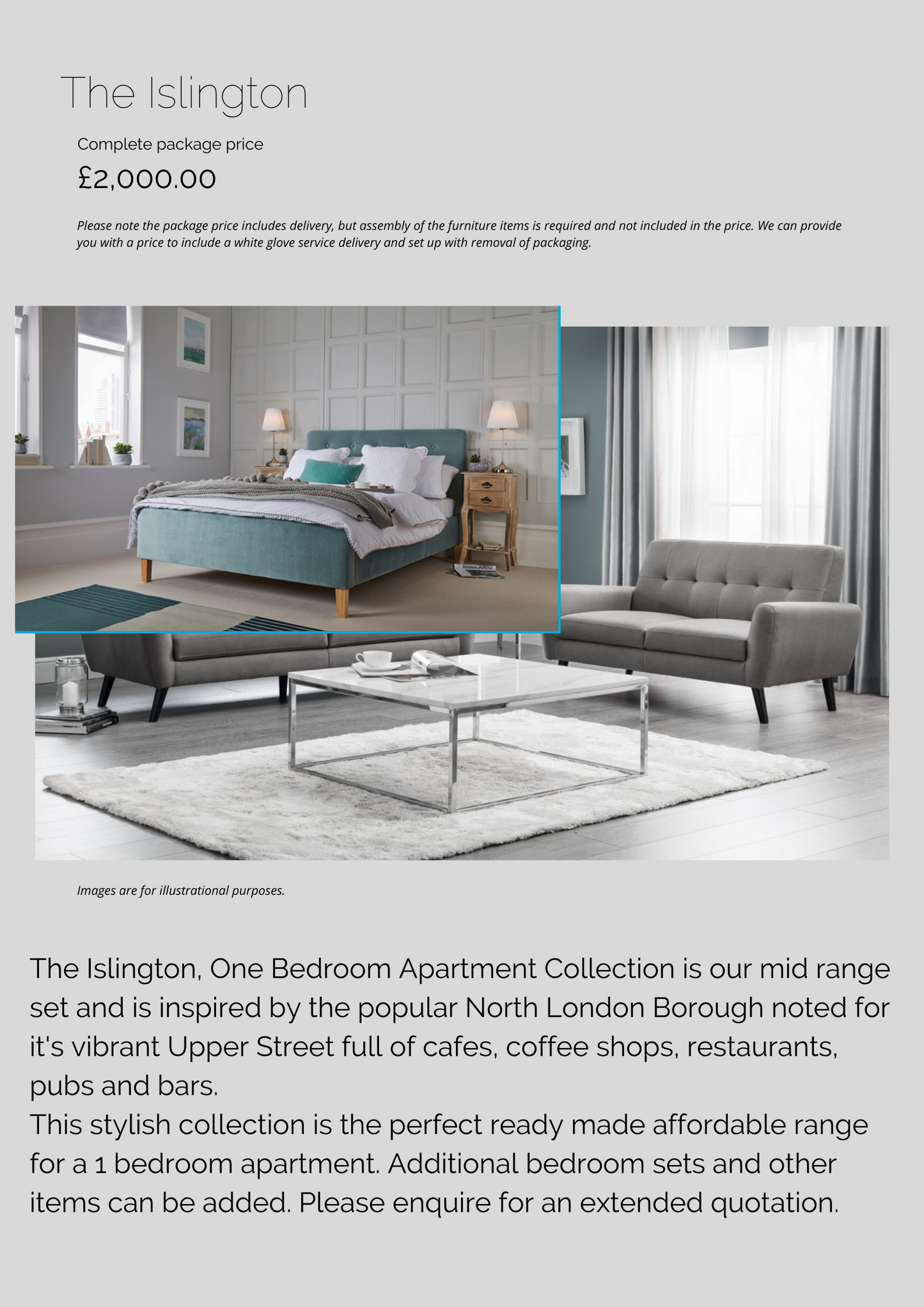 The Islington Range Furniture Pack