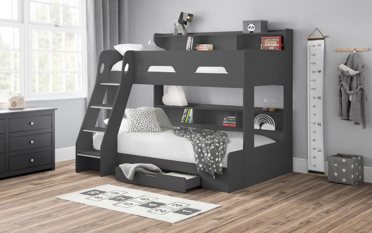 Orion Bunk Bed Triple Sleeper - Anthracite