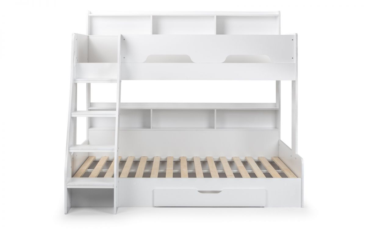 Orion Bunk Bed Triple Sleeper - White