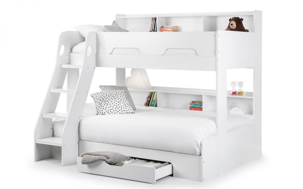 Orion Bunk Bed Triple Sleeper - White