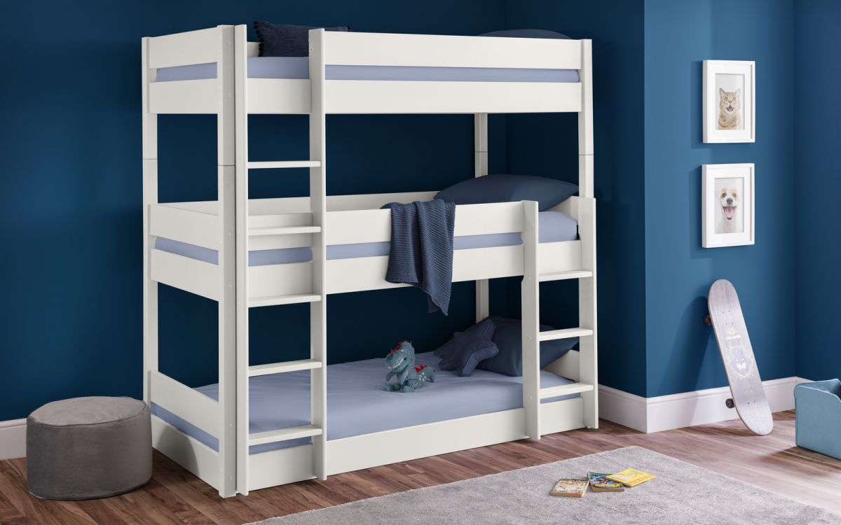 Trio Bunk - White